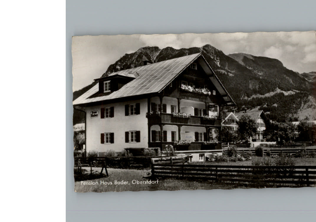 Oberstdorf Pension Haus Bader