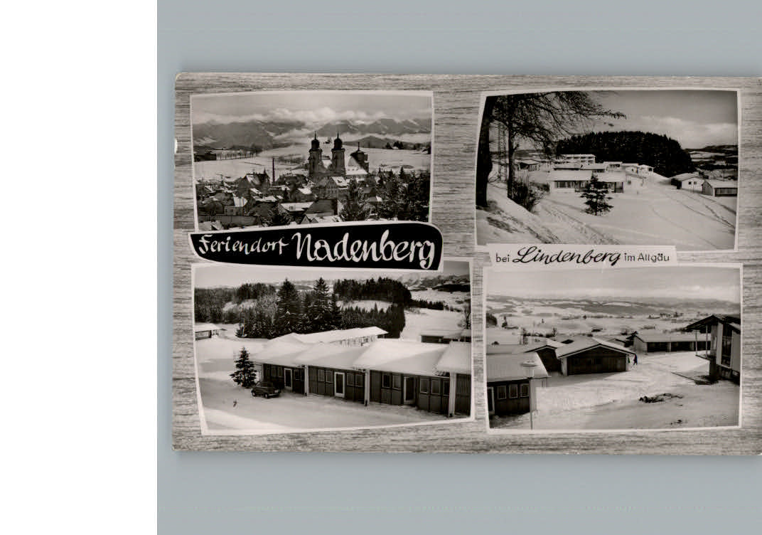 Nadenberg Allgaeu Winter-Karte