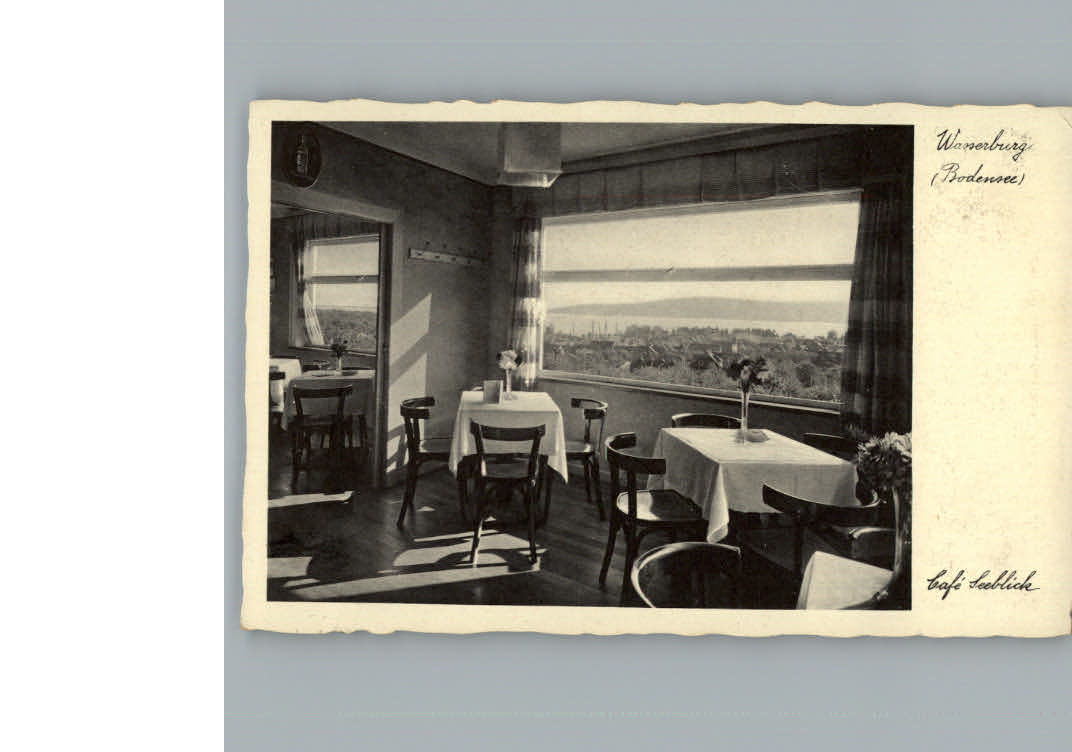 Wasserburg Bodensee Cafe Seeblick