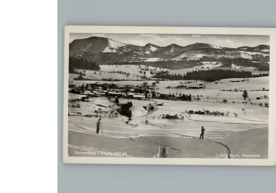 Simmerberg Winter-Karte