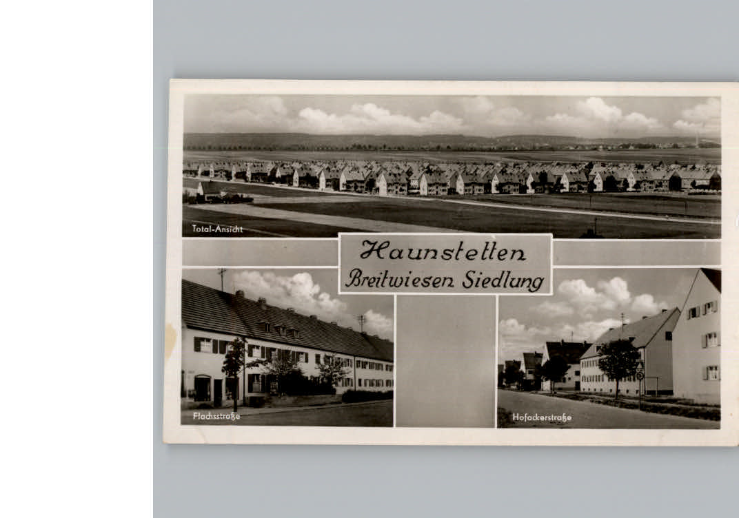 Haunstetten Augsburg Flachsstrasse