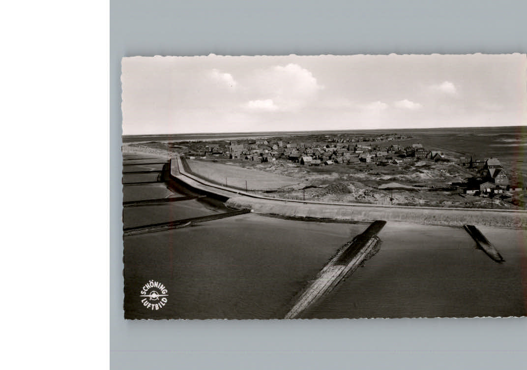 Baltrum Nordseebad Fliegeraufnahme