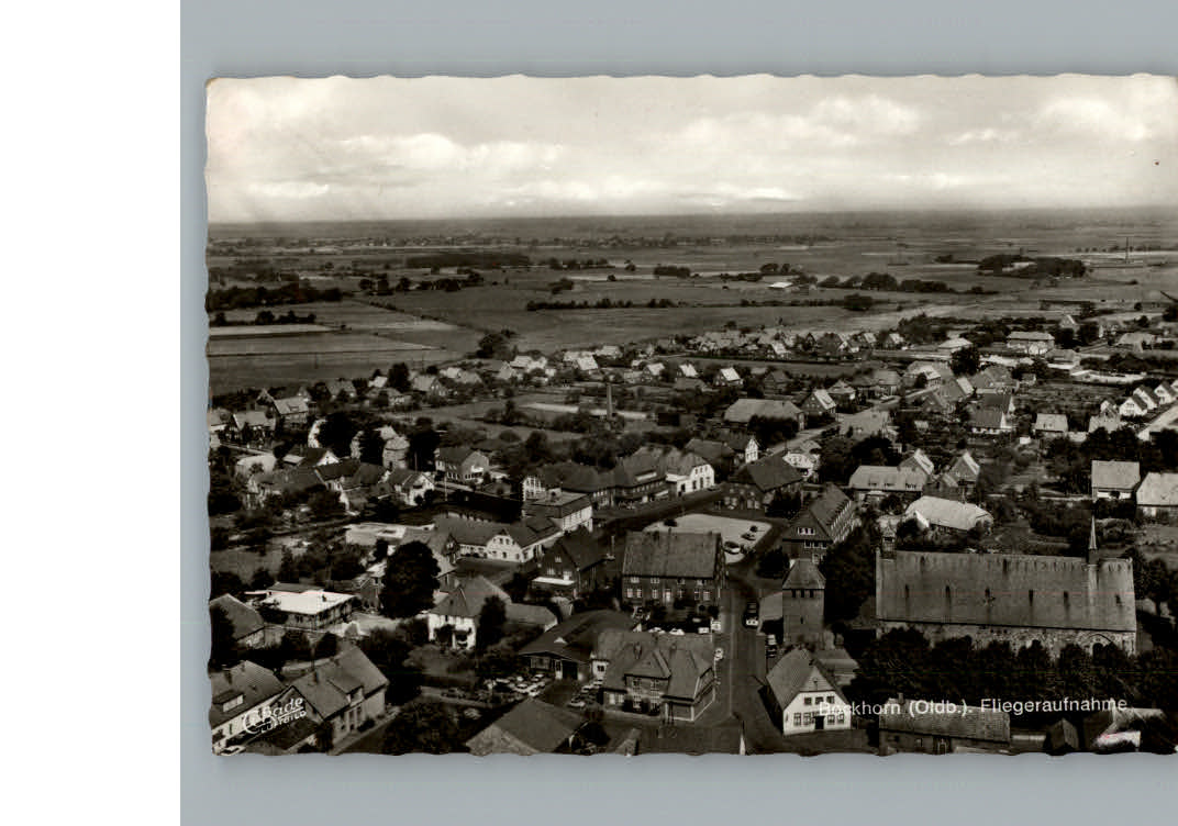 Bockhorn Friesland Fliegeraufnahme