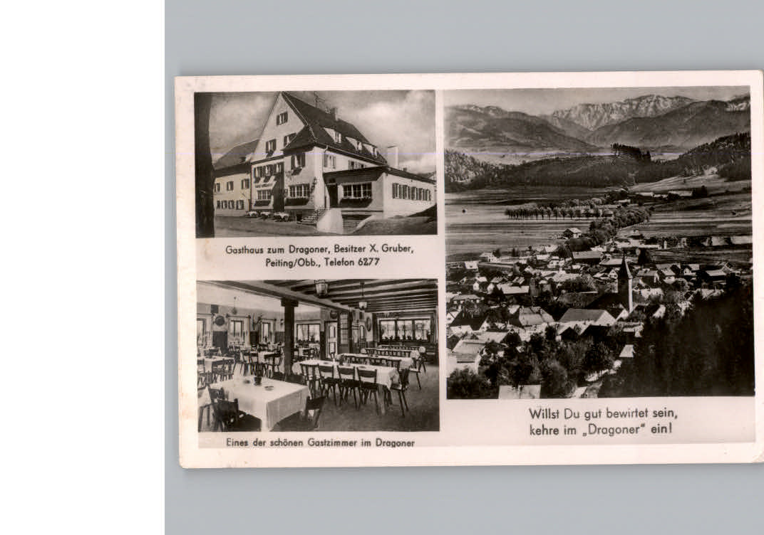 Peiting Gasthaus zum Dragoner