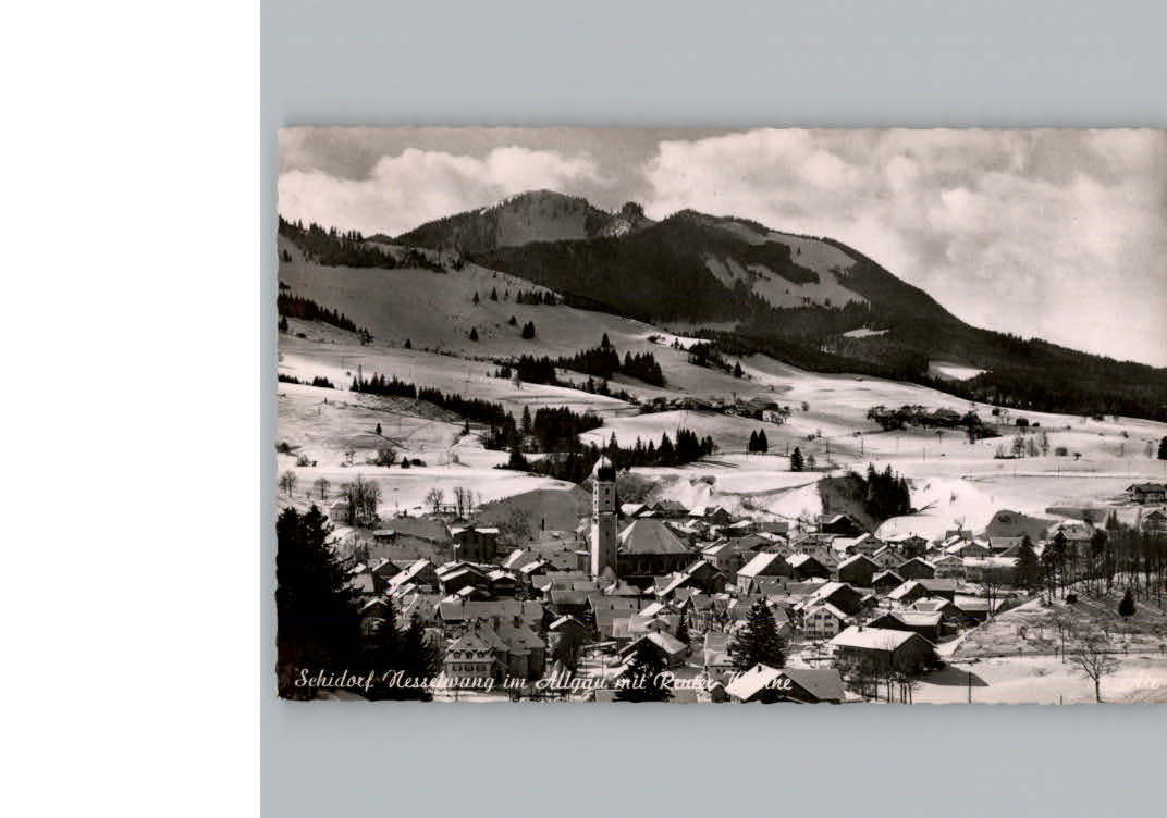 Nesselwang Winter-Karte