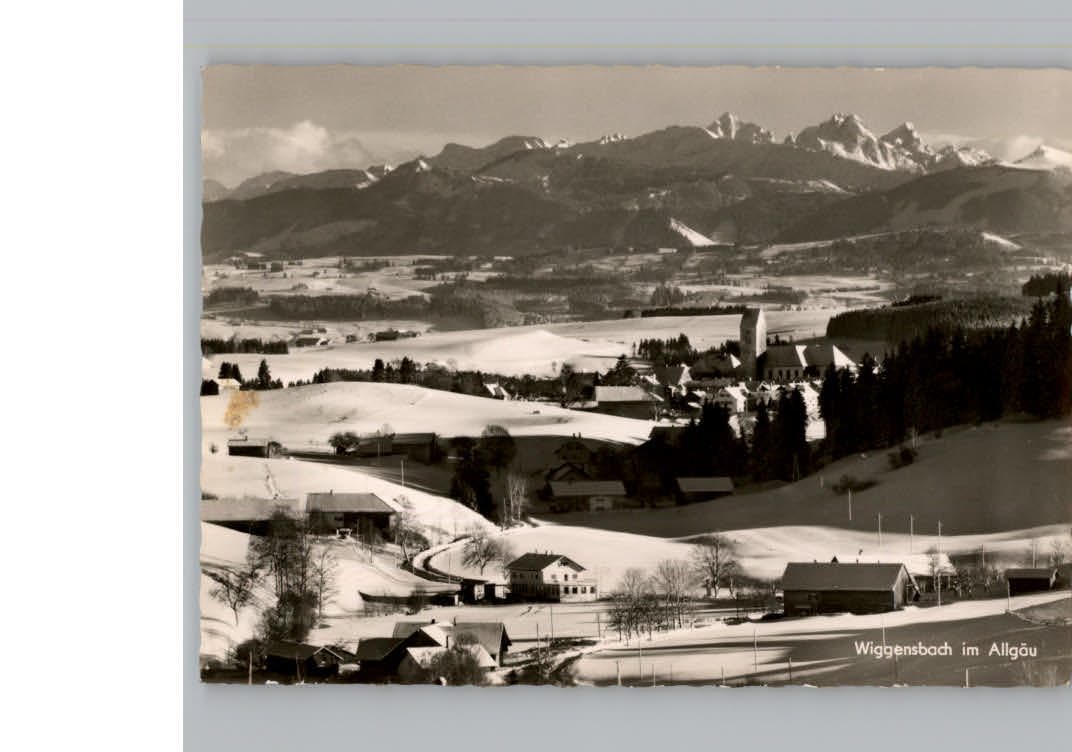 Wiggensbach Winter-Karte