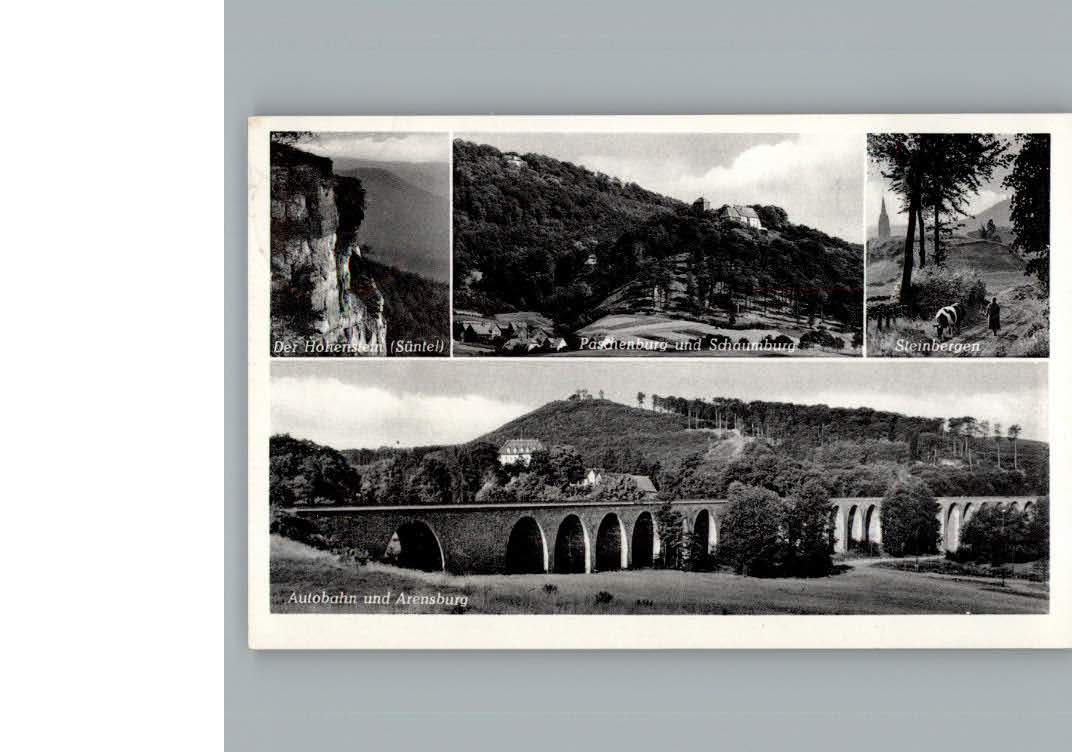 Steinbergen Autobahn Arensburg Hohenstein Paschenburg Schaumburg