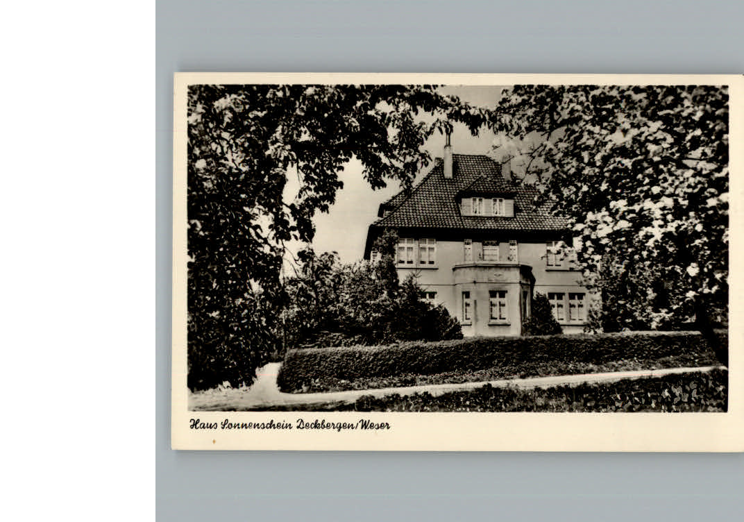Deckbergen Haus Sonnenschein