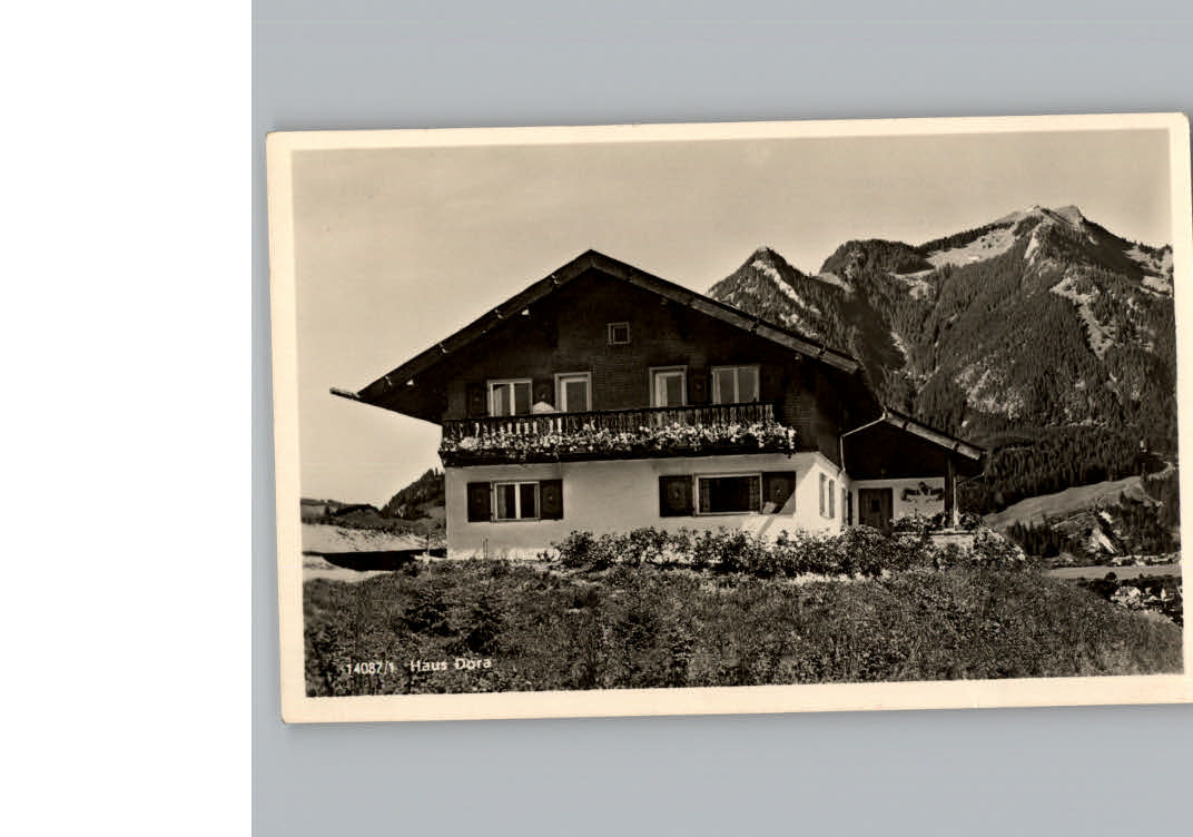 Sonthofen Oberallgaeu Haus Dora