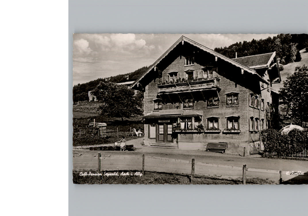 Aach Oberstaufen Cafe-Pension Seywald