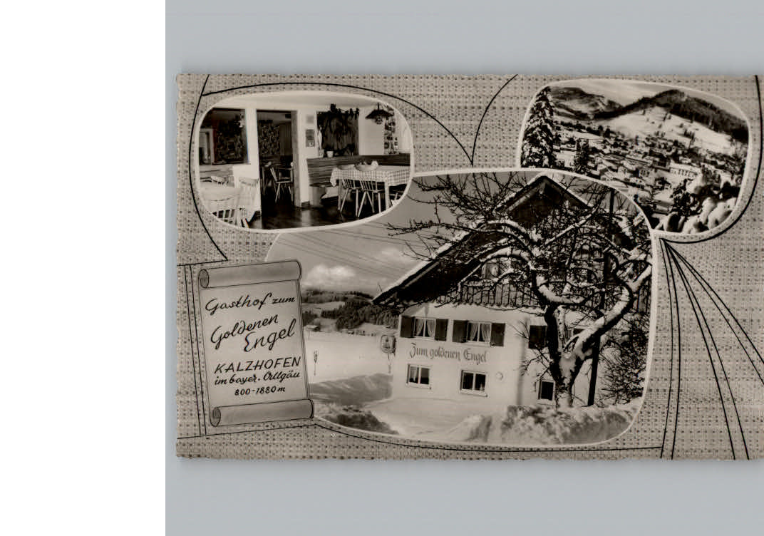 Kalzhofen Gasthof zum goldenen Engel