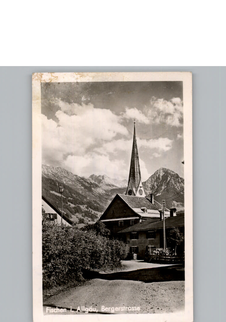 Fischen Allgaeu Bergerstrasse