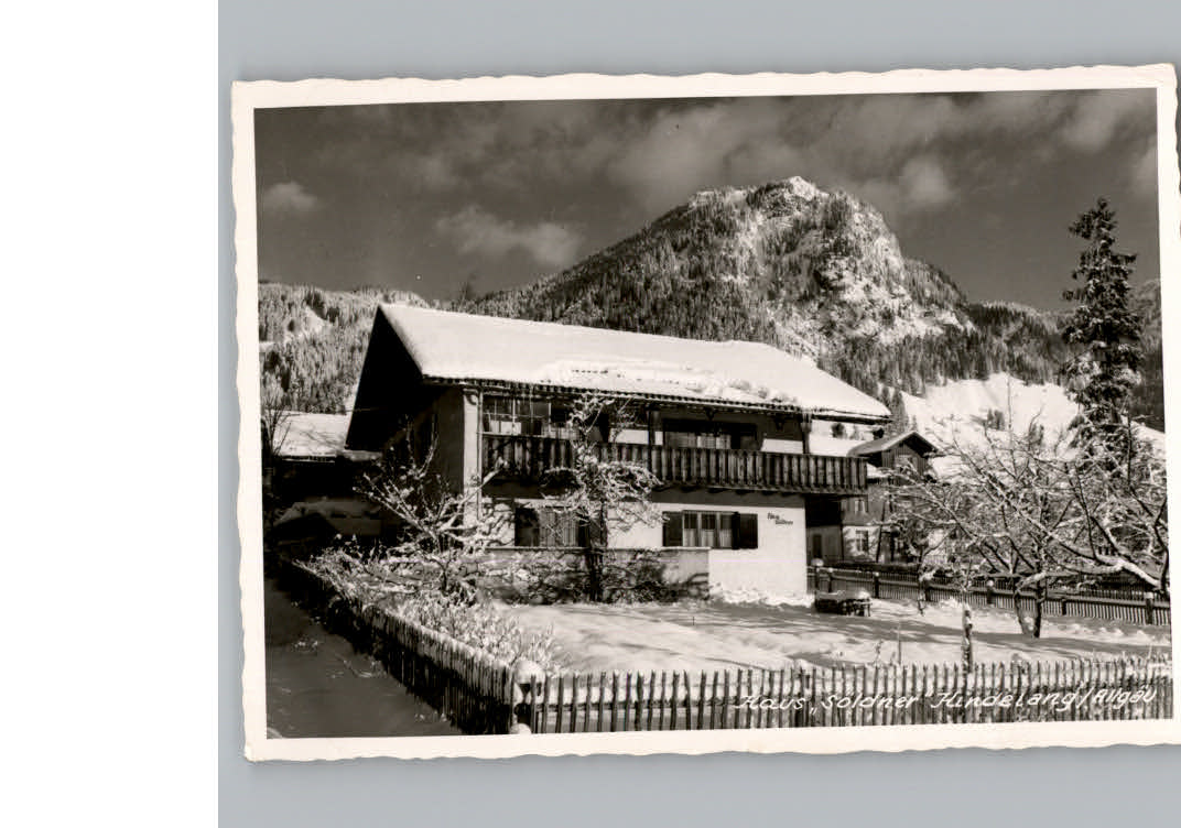 Hindelang Winter-Karte