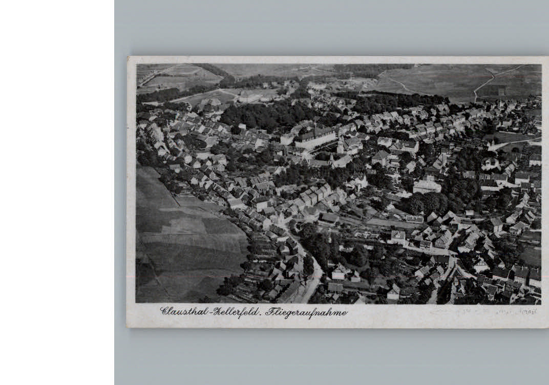 Clausthal-Zellerfeld Fliegeraufnahme