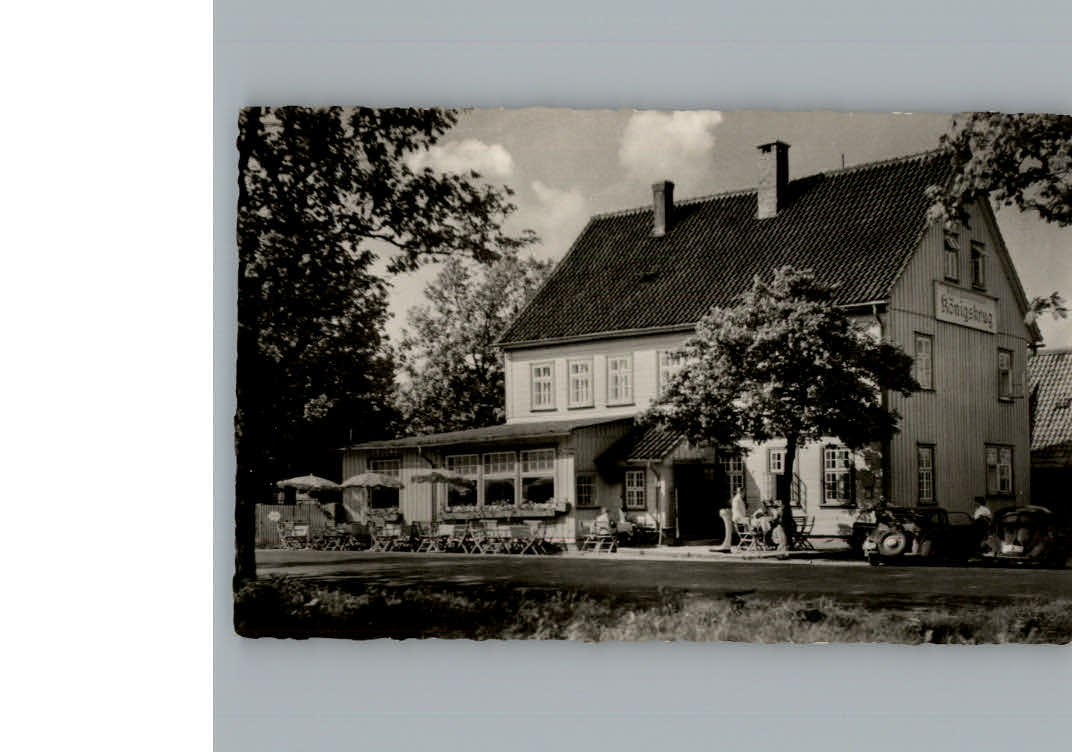 Braunlage Gaststaette Koeingsburg