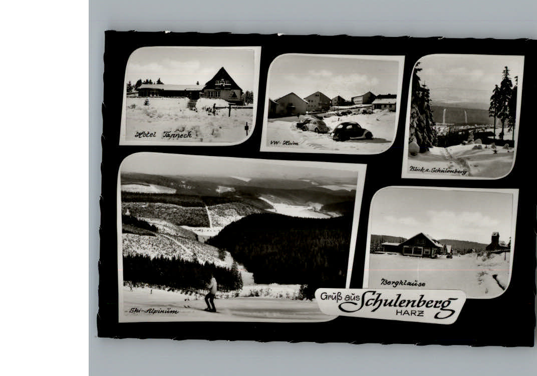Schulenberg Oberharz Winter-Karte Hotel Tappeck