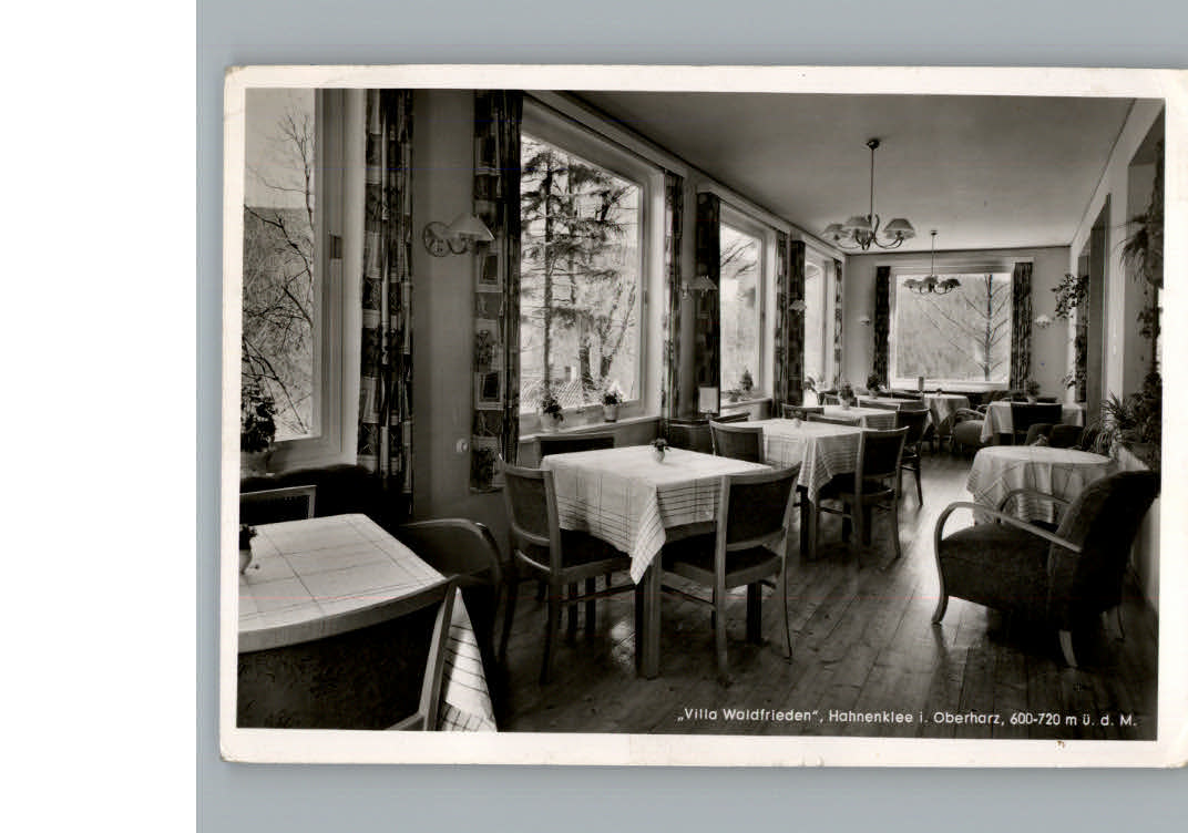 Hahnenklee-Bockswiese Harz Pension Villa Waldfrieden