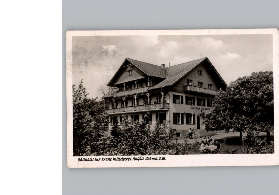 Mittelberg Oy Gasthaus zur Krone