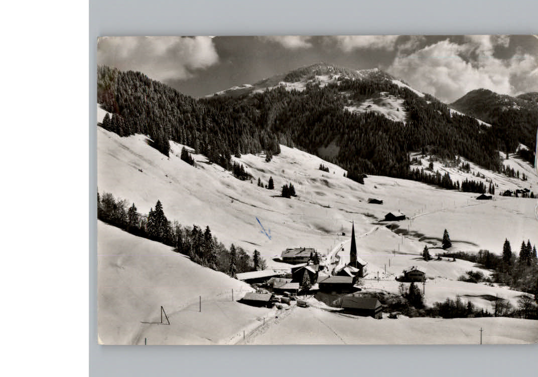 Balderschwang Winter-Karte