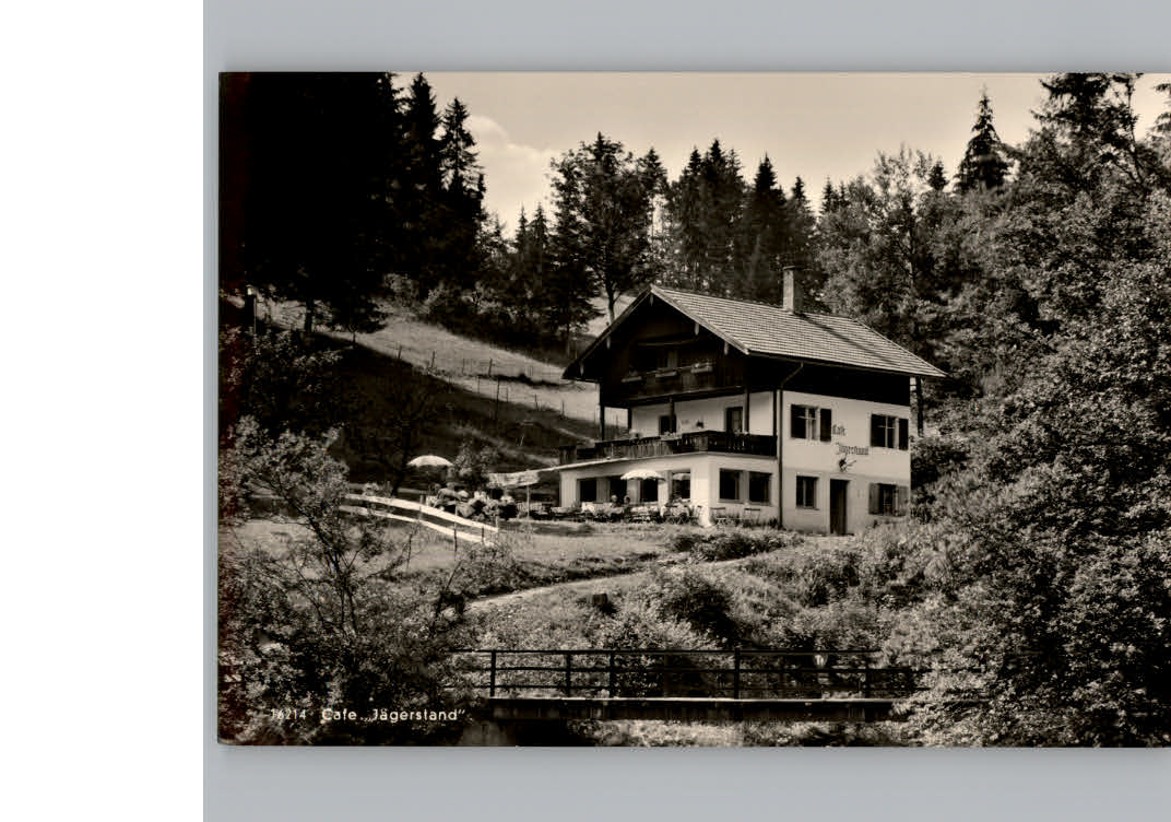 Oberstdorf Cafe Jaegerstand