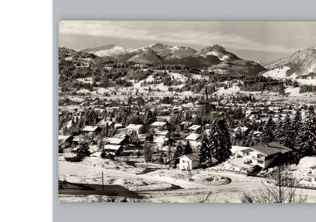 Oberstdorf Winter-Karte