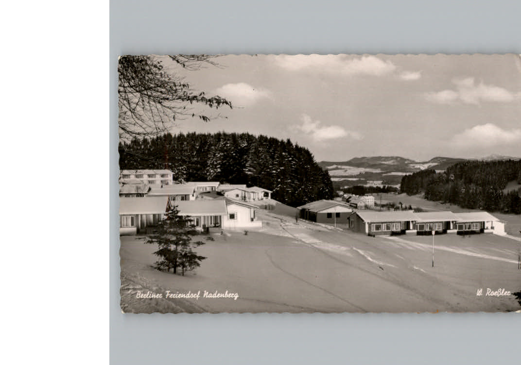 Nadenberg Allgaeu Winter-Karte