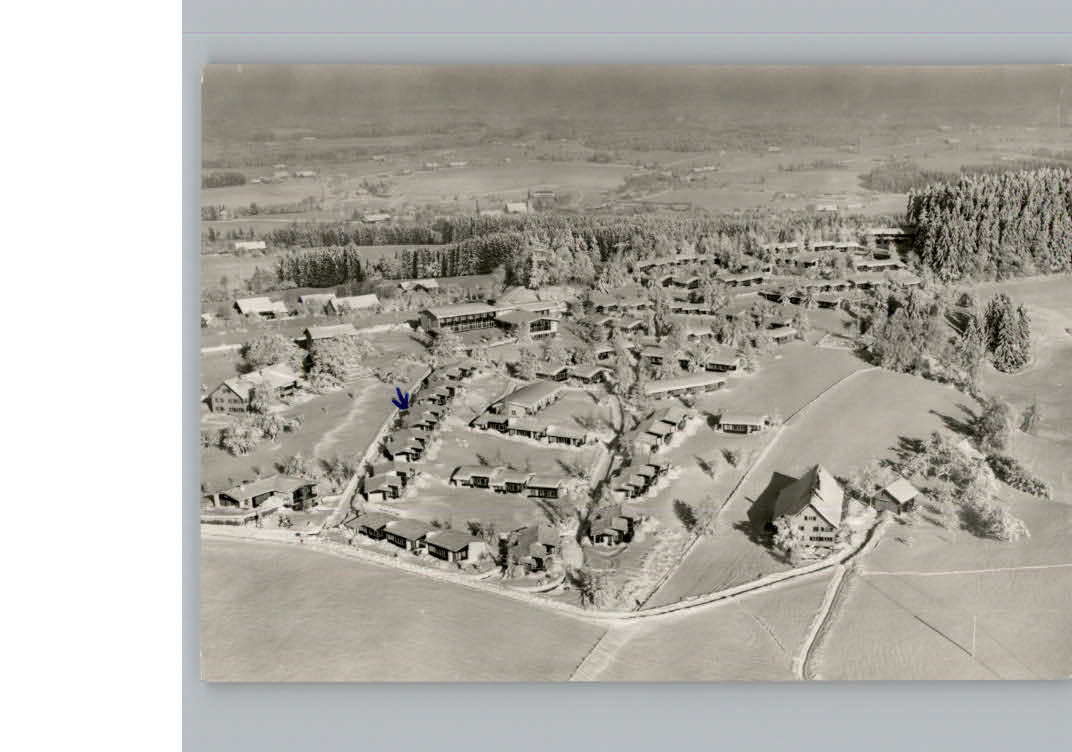 Lindenberg Allgaeu Winter-Karte