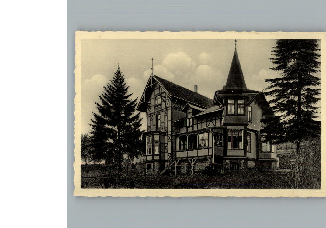 Bad Sachsa Harz Pension Bergschloesschen