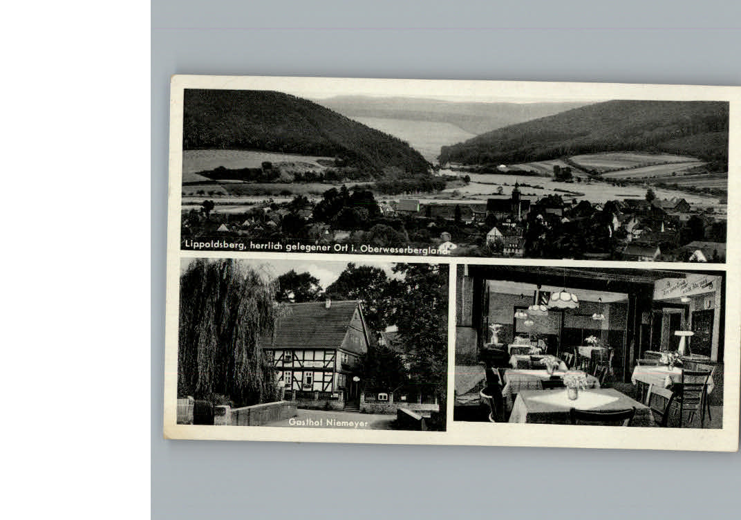 Lippoldsberg Gasthof Niemeyer