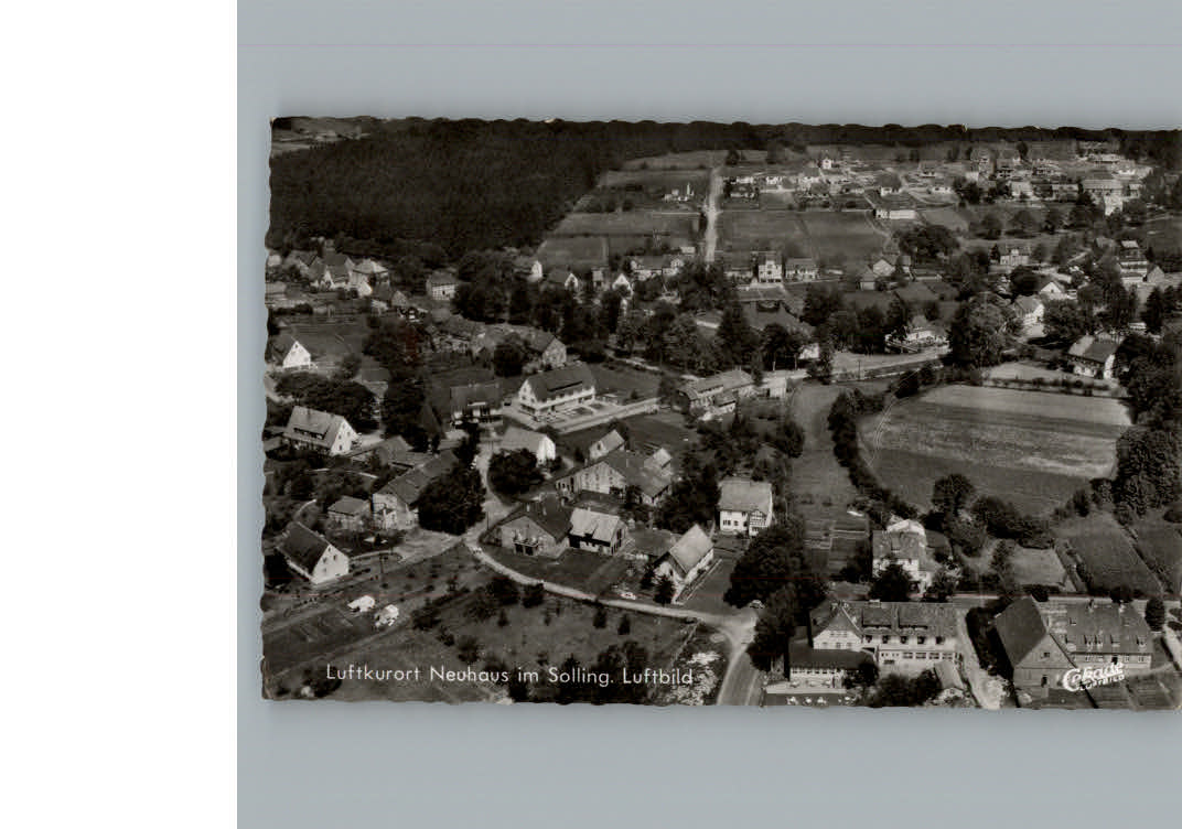 Neuhaus Solling Fliegeraufnahme