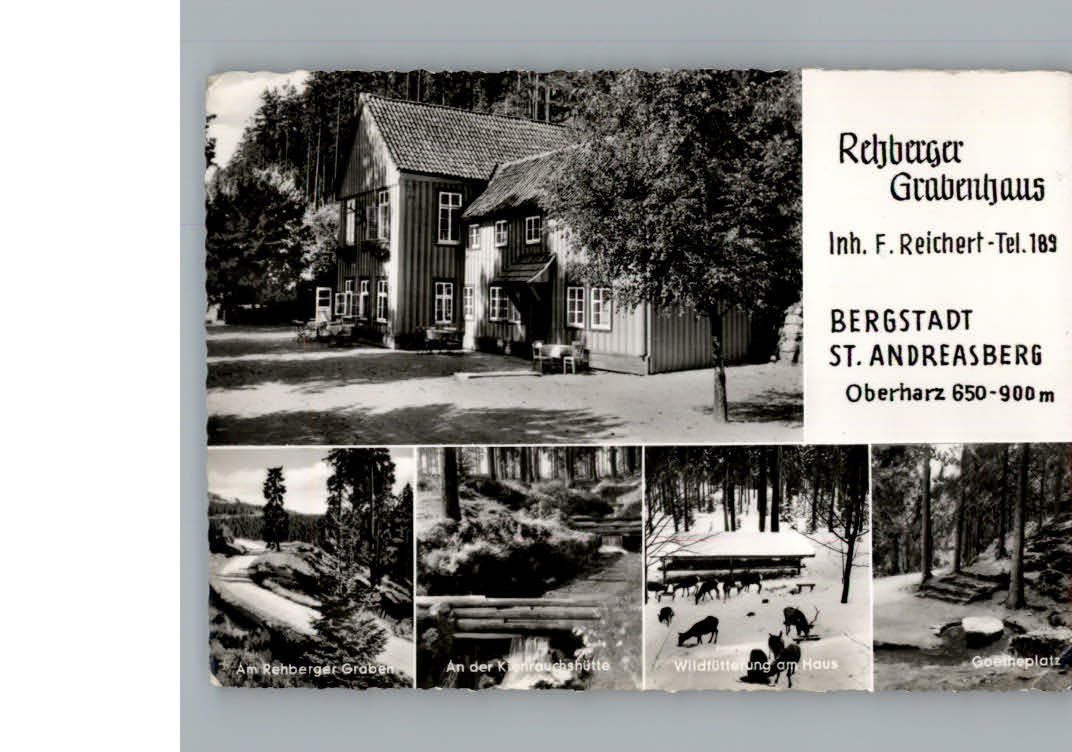 St Andreasberg Harz Rehberger Grabenhaus