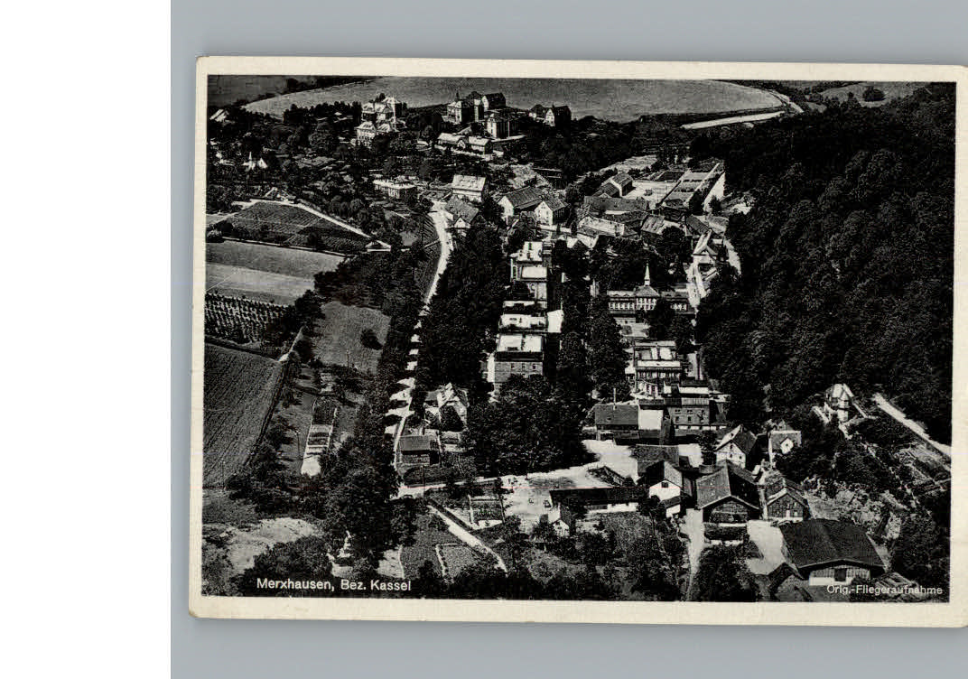 Merxhausen Kassel Fliegeraufnahme