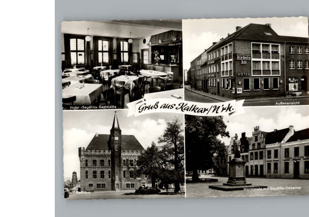 Kalkar Niederrhein Marktplatz Hotel Seydlitz