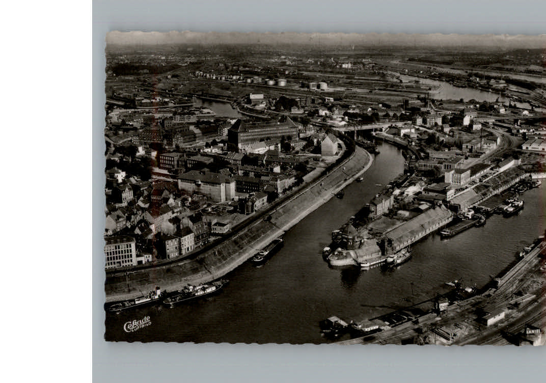 Duisburg Ruhr Fliegeraufnahme