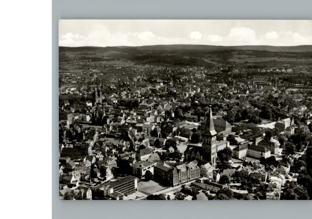 Osnabrueck Fliegeraufnahme