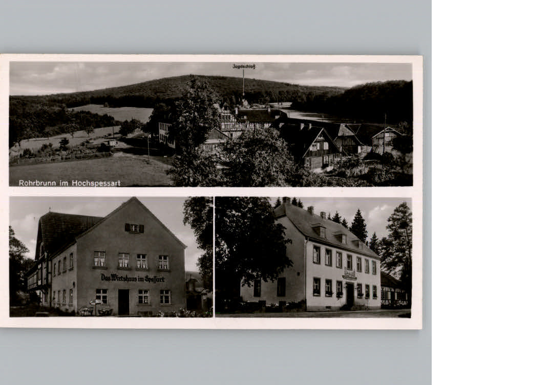 Rohrbrunn Das Wirtshaus im Spessart