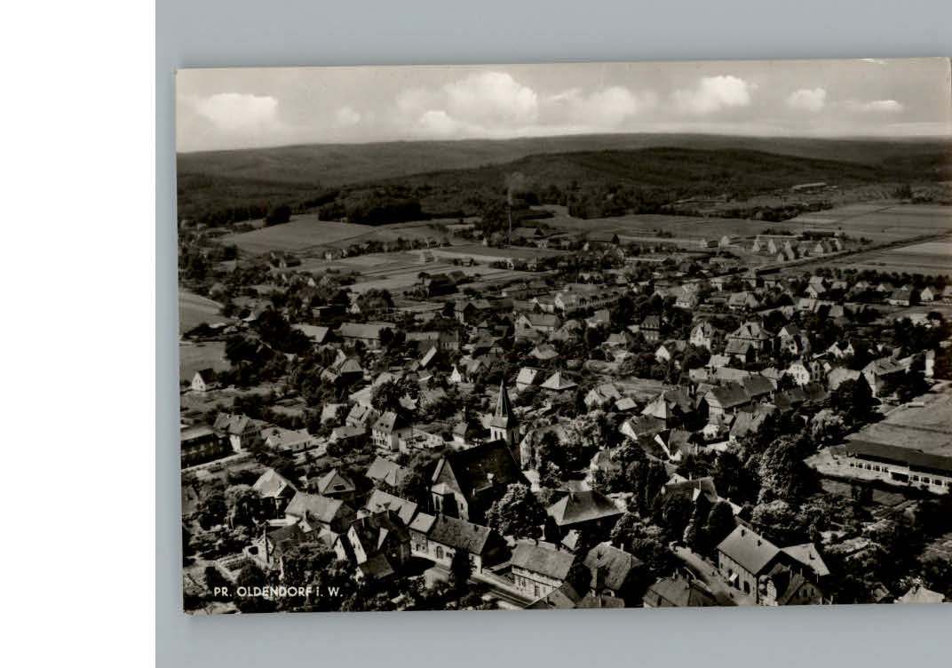 Preussisch Oldendorf Fliegeraufnahme