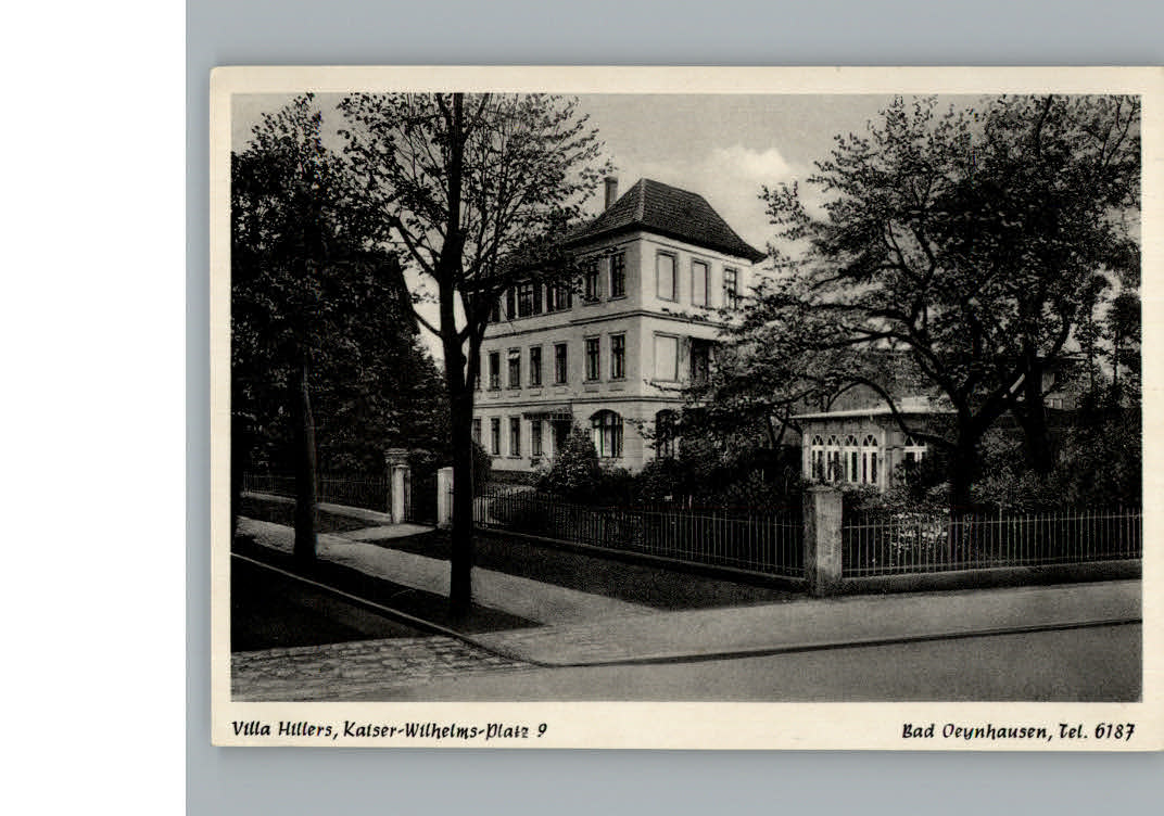 Bad Oeynhausen Villa Hillers