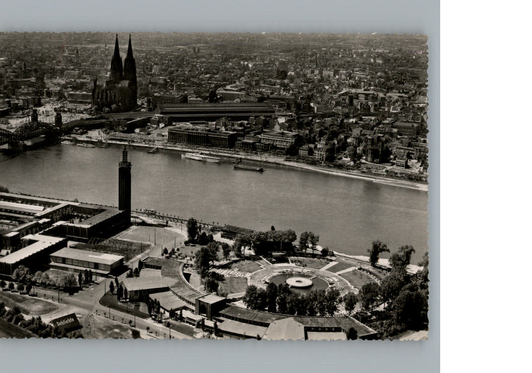 Koeln Fliegeraufnahme