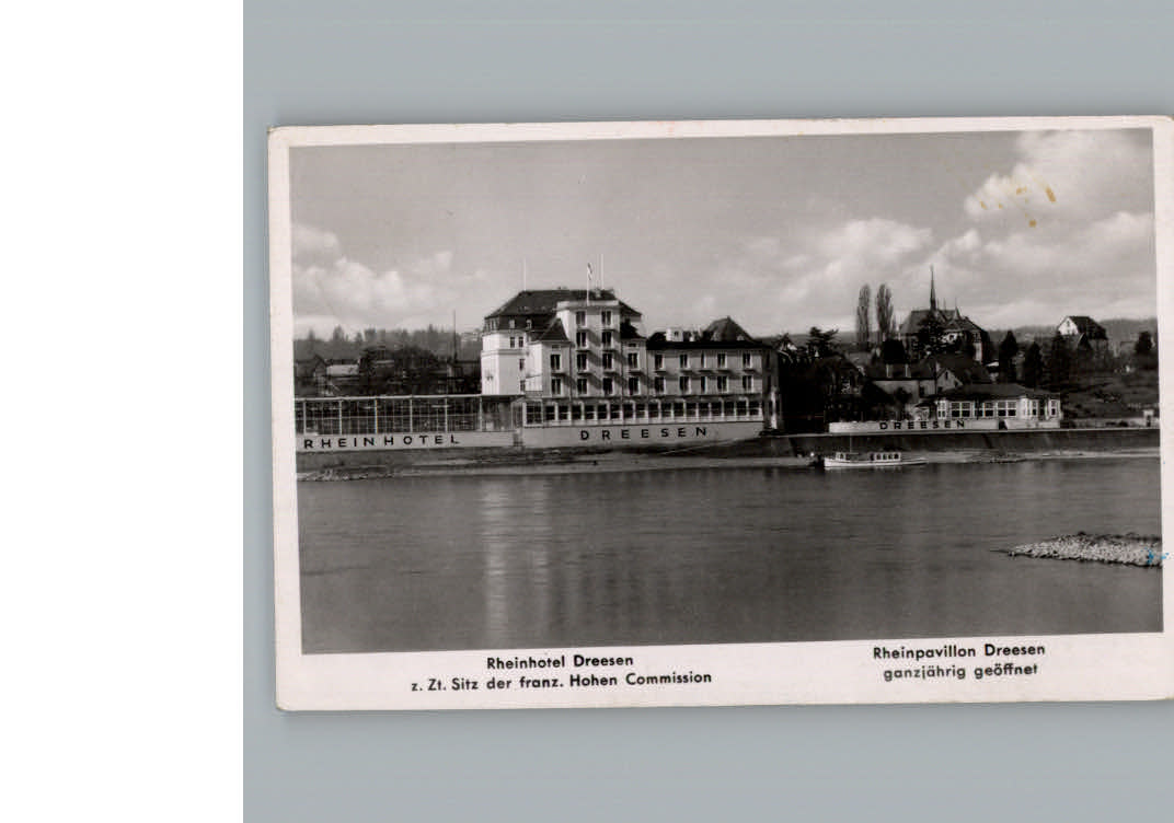 Bad Godesberg Rheinhotel Dreesen