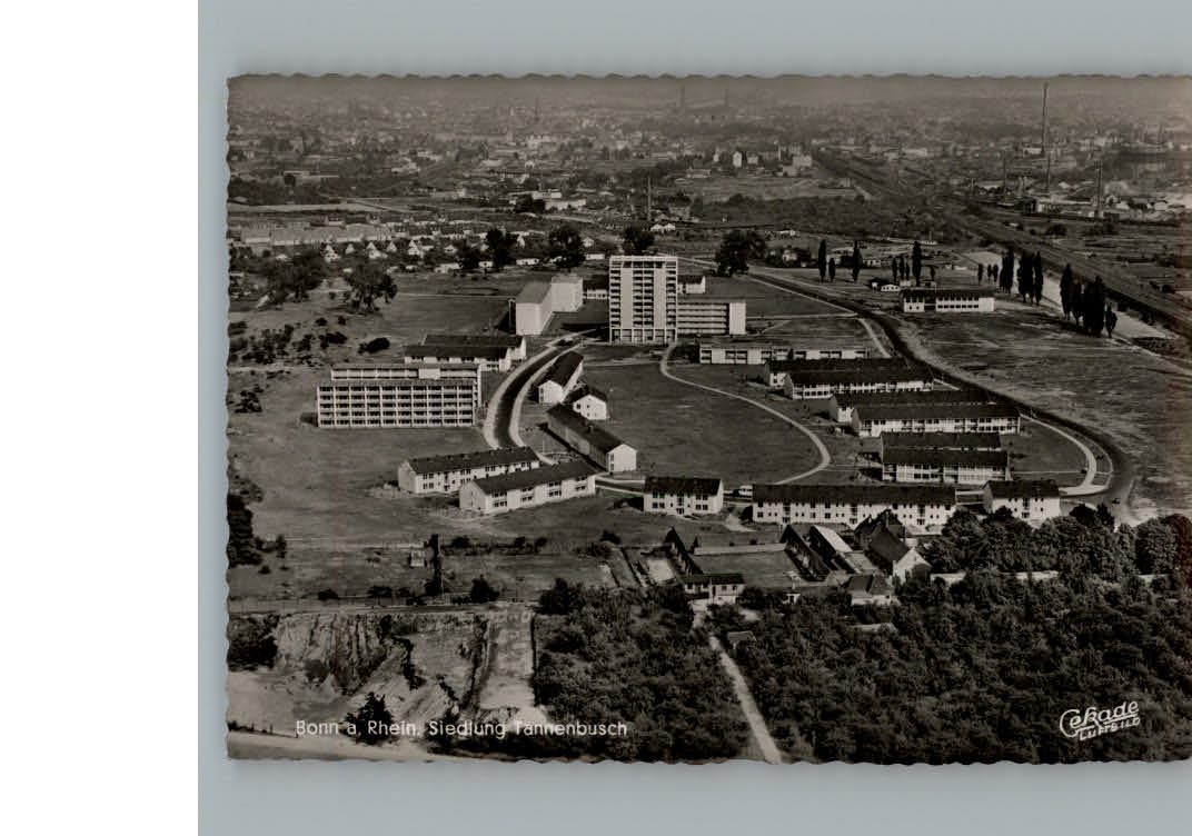 Bonn Rhein Fliegeraufnahme