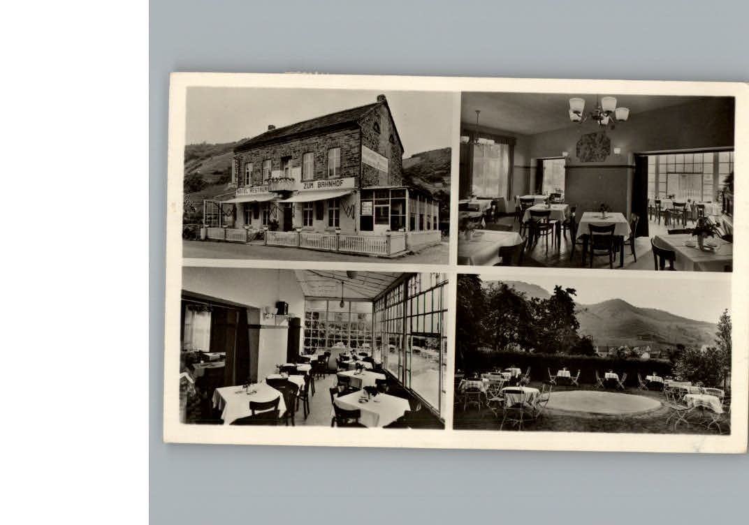 Dernau Ahr Hotel Restaurant zum Bahnhof