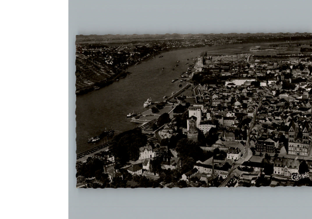 Andernach Fliegeraufnahme