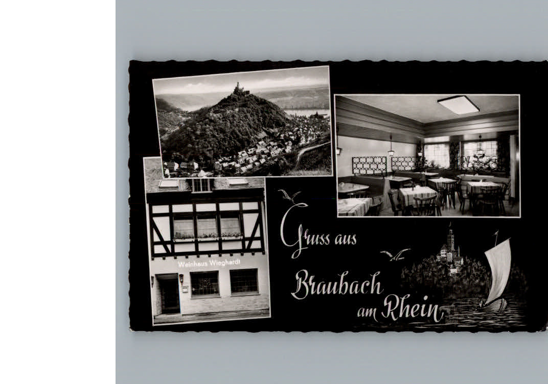Braubach Rhein Weinhaus Wieghardt