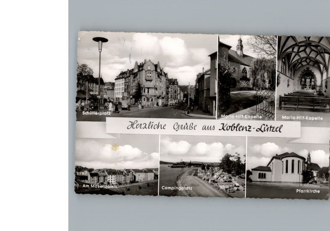 Koblenz Rhein Mehrfachansicht