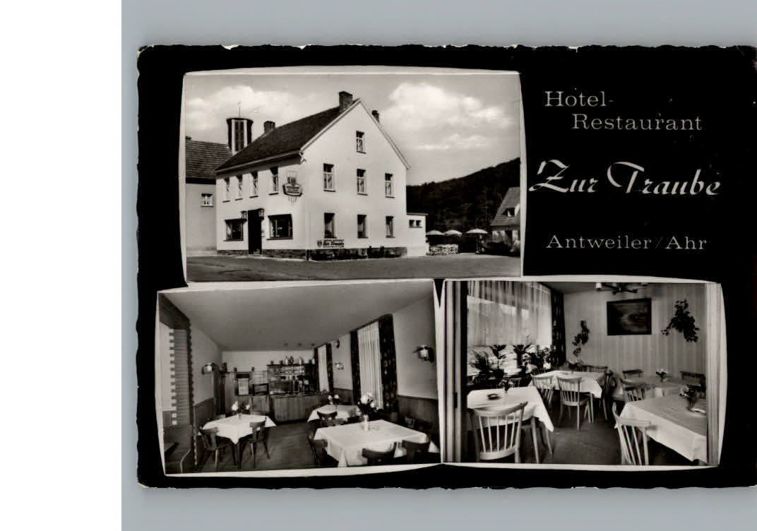 Antweiler Adenau Hotel Restaurant Zur Traube