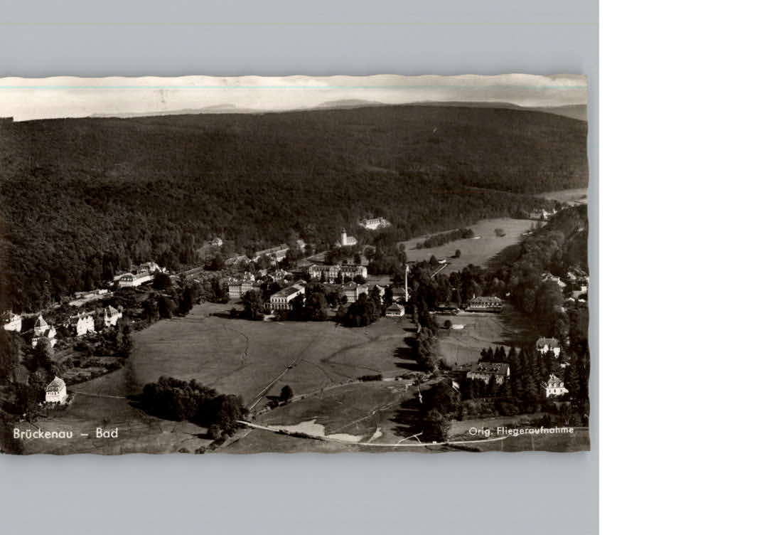 Bad Brueckenau Fliegeraufnahme
