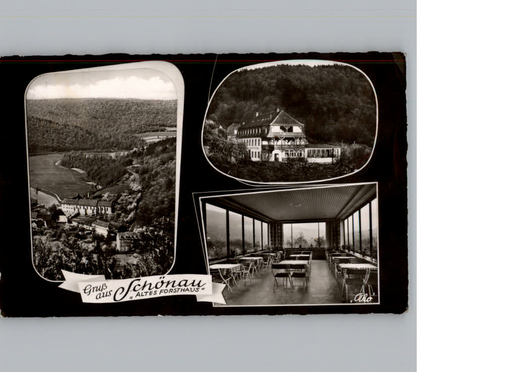 Gemuenden Main Cafe zum alten Forsthaus