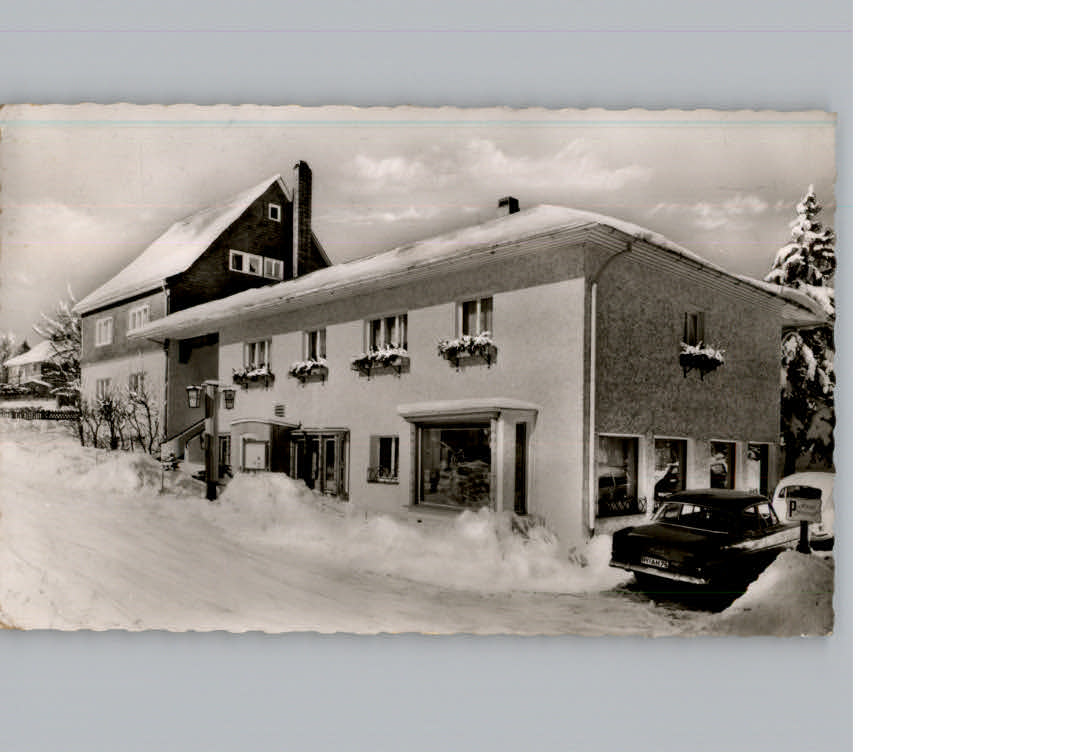 Winterberg Hochsauerland Winter-Karte Hotel Haus Deimel