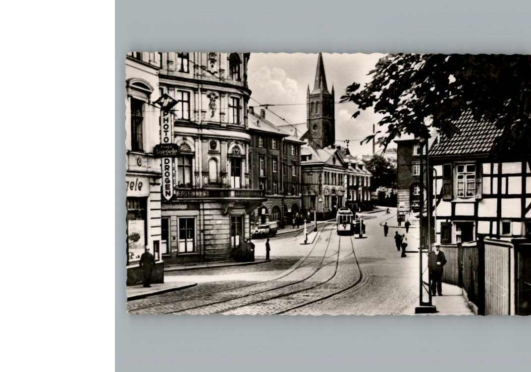 Barmen Wuppertal Wichlinghauser Markt Strassenbahn